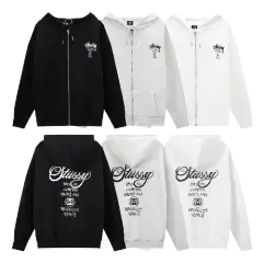 Stussy zipper hoodies