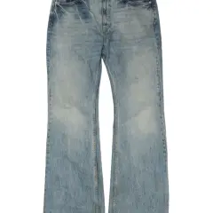 Balenciaga Lost Tape Flared Denim Blue