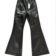 Rick Owens Leather Bolan Pants