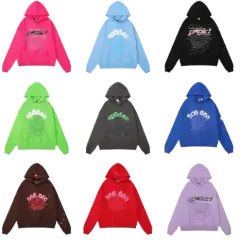 Sp5der Hoodies + Pants