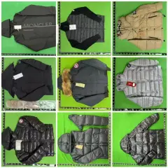 Moncler & Canada Goose Down Jacket Collection